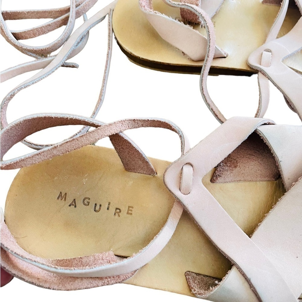 MAGUIRE Milos Blush Sandals 37 (7 US) - Picture 6 of 7
